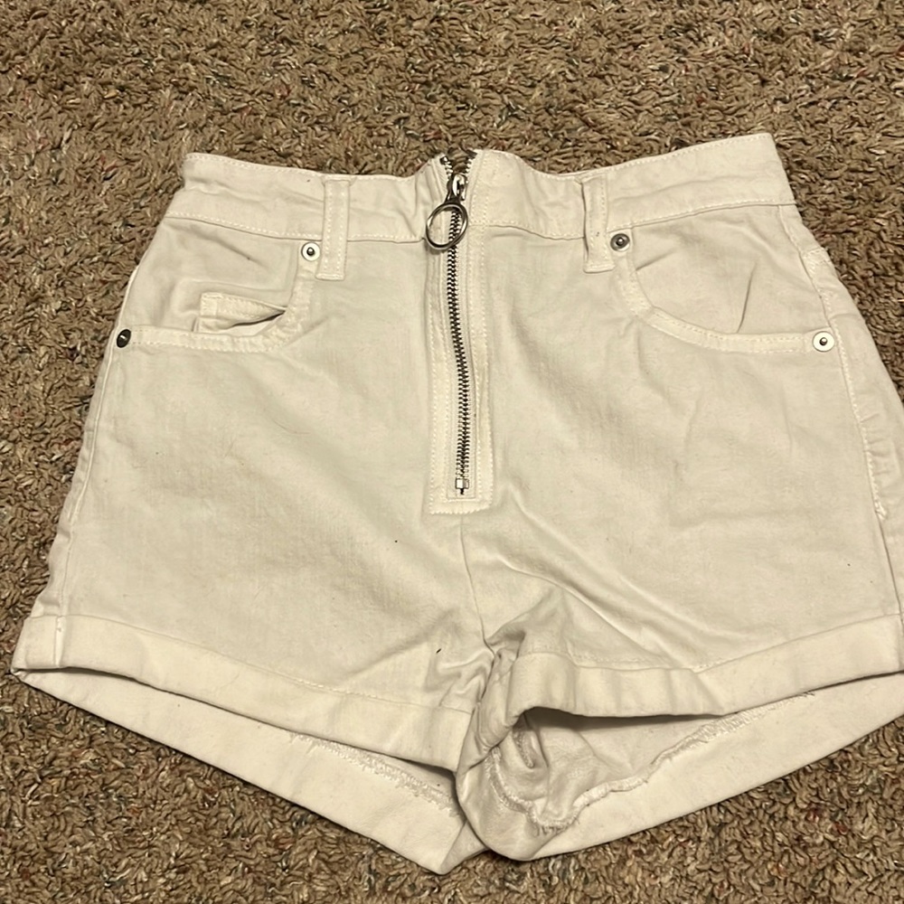 White shorts